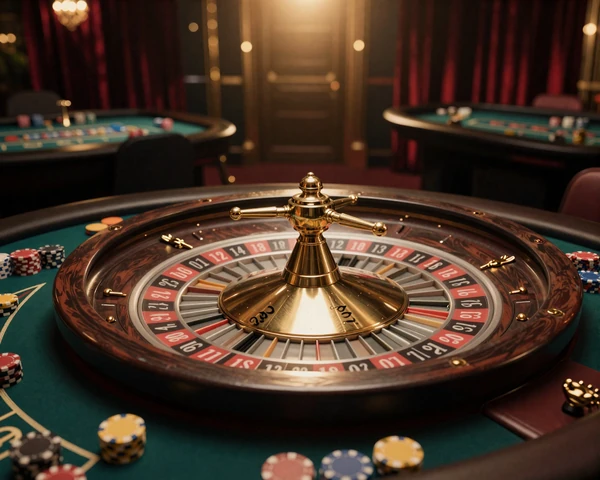 Live Casino Roulette Tisch bei Dragonia Casino mit goldenem Ambiente und professionellem Dealer